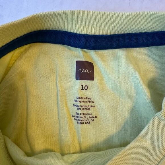 Tea Collection Lizard‎ T-Shirt Sz 10 - Picture 4 of 7
